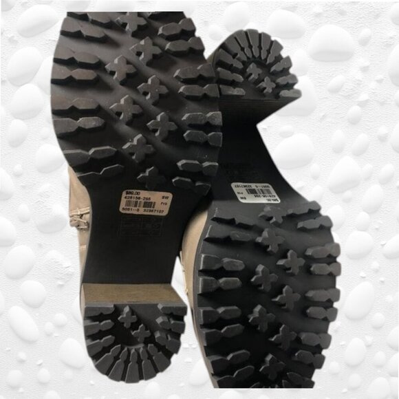 PENNINGTONS - LEAH TAUPE COMBAT STYLE BOOT -NWT SIZE 8W - Picture 7 of 11